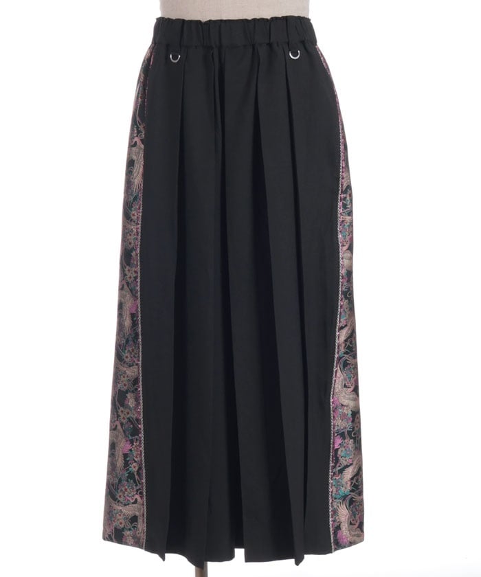 Crane & Moon Pleated Hakama Pants – axes femme from JAPAN