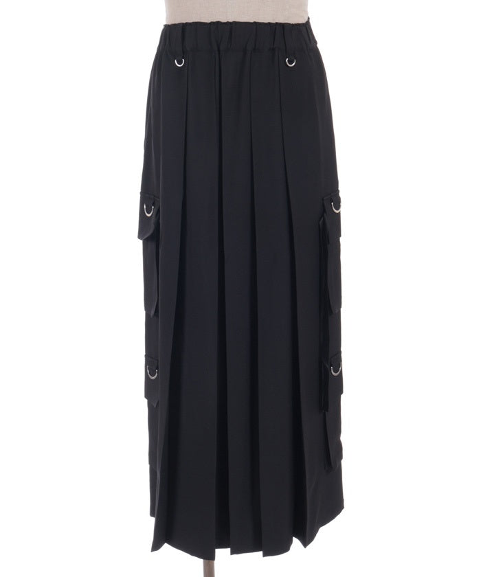 Pleated Hakama Cargo Pants – axes femme from JAPAN