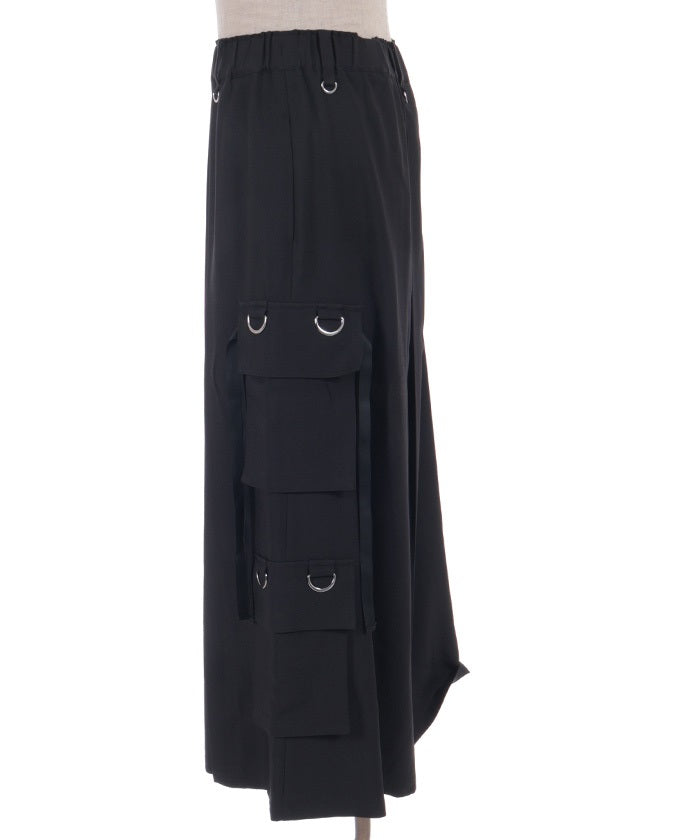 Pleated Hakama Cargo Pants – axes femme from JAPAN