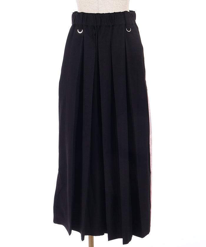 Hydrangea & Butterfly Jacquard Hakama Pants – axes femme from JAPAN