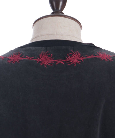 Higanbana Embroidery Short Sleeve T-Shirt