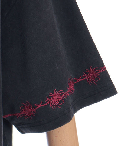 Higanbana Embroidery Short Sleeve T-Shirt