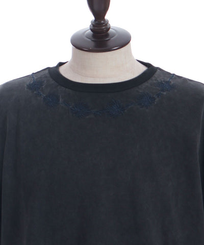 Higanbana Embroidery Short Sleeve T-Shirt