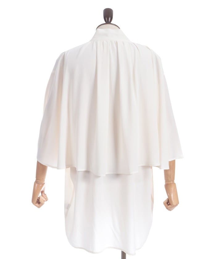 Weeping Sakura Embroidery Cape Haori – axes femme from JAPAN