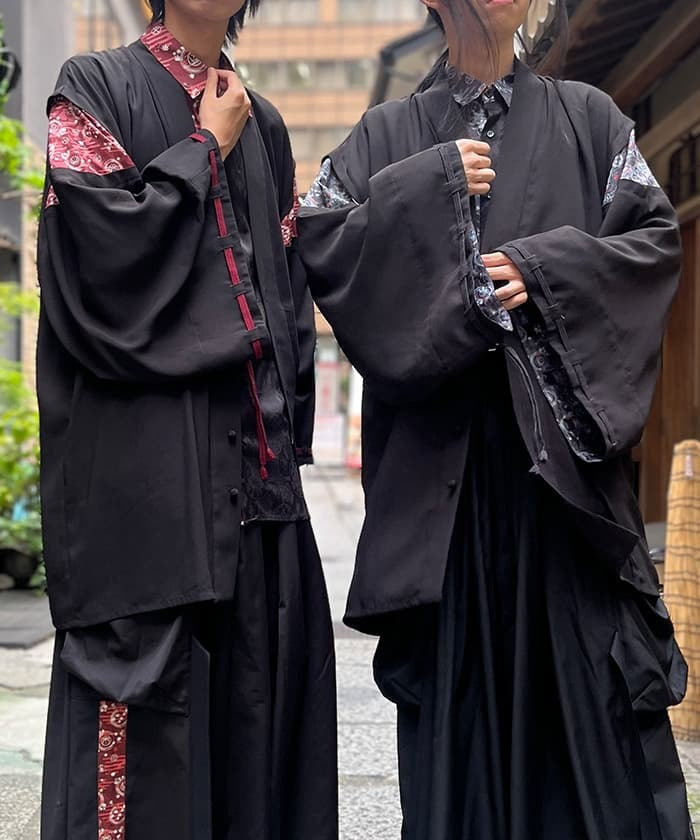 Onmyoji Panel Haori – axes femme from JAPAN