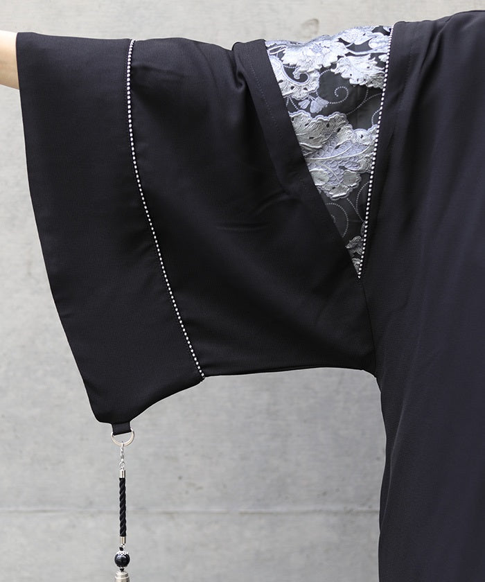 アクセサリー haori Kariginu Panel Haori with Tassel – axes femme from JAPAN