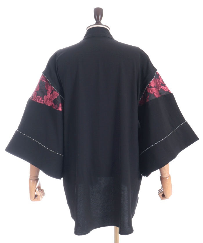 アクセサリー haori Kariginu Panel Haori with Tassel – axes femme from JAPAN