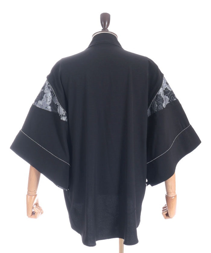 Kariginu Panel Haori with Tassel – axes femme from JAPAN