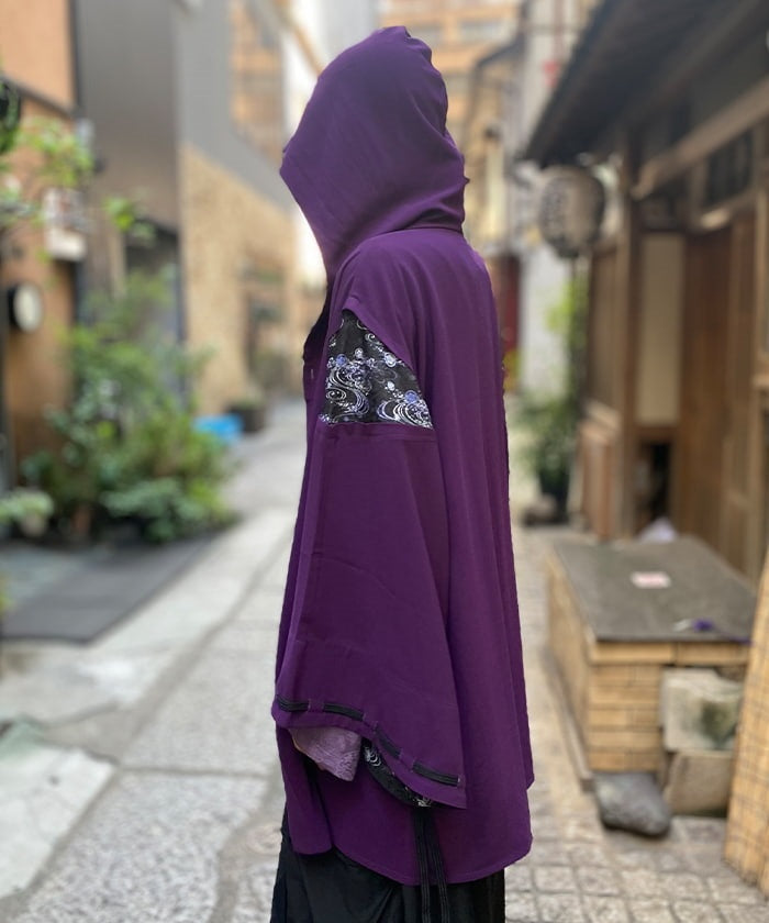 Hikaru Genji Haori with Hood – axes femme from JAPAN