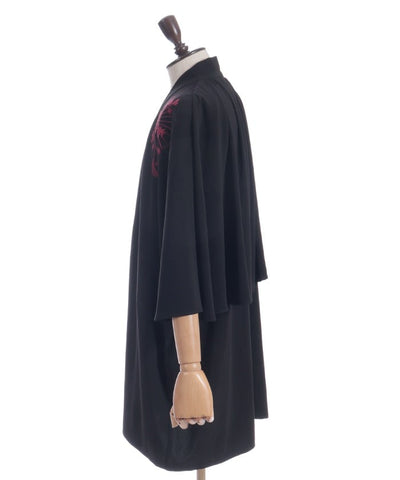 Autumn Leaves & Folding Fan Cape Haori