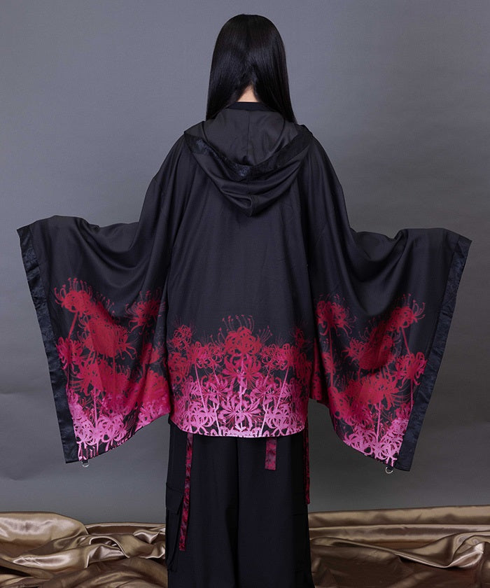 Higanbana Haori Hoodie – axes femme from JAPAN