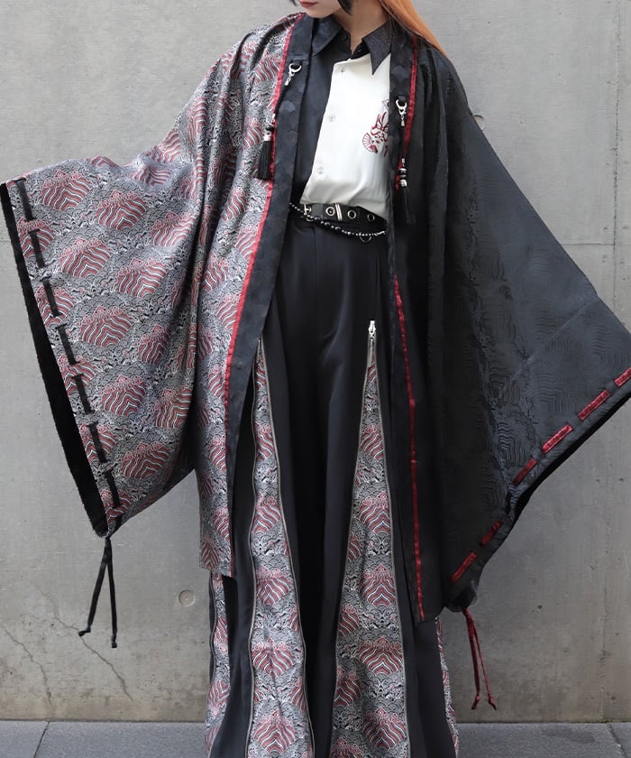 Namimaku Jacquard Color Scheme Haori