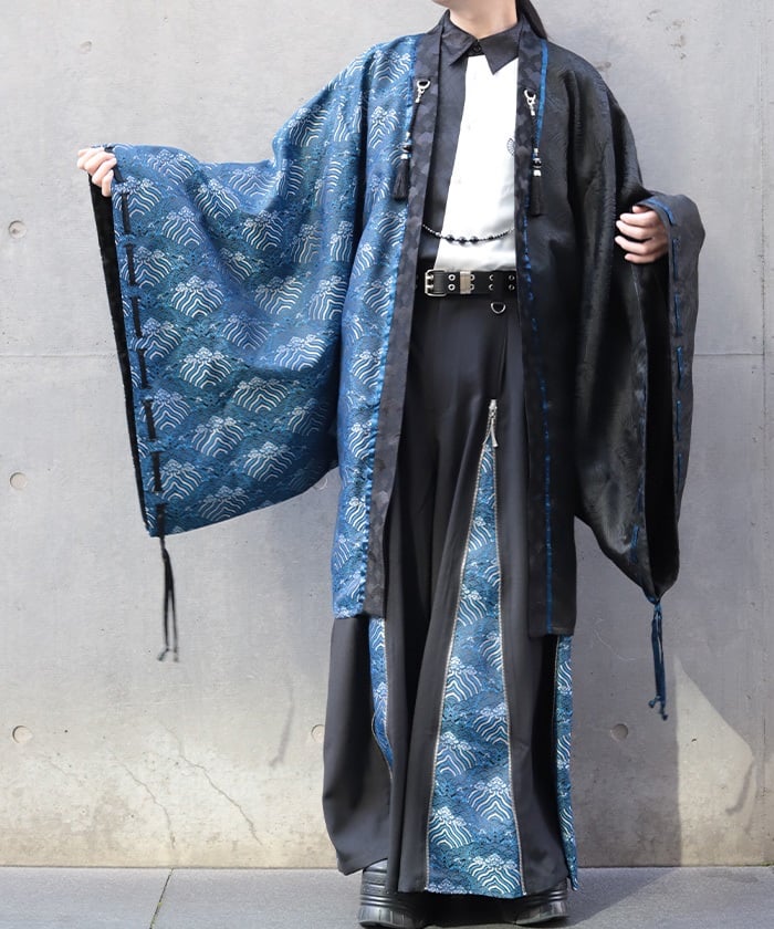 Namimaku Jacquard Color Scheme Haori