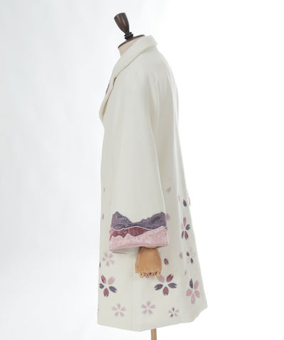 Sakura Patchwork Embroidery Coat