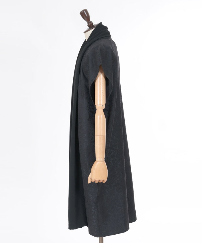 Drape Gown Long Gilet