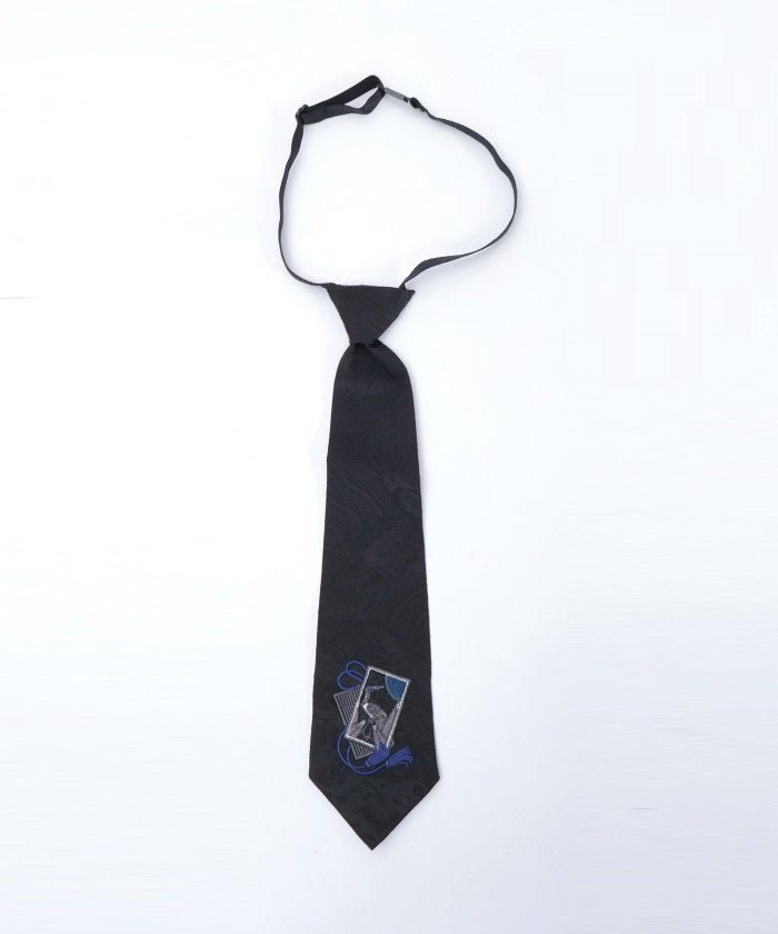 Hanafuda Embroidery Necktie