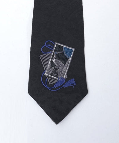 Hanafuda Embroidery Necktie