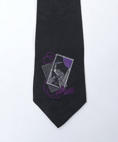 Hanafuda Embroidery Necktie