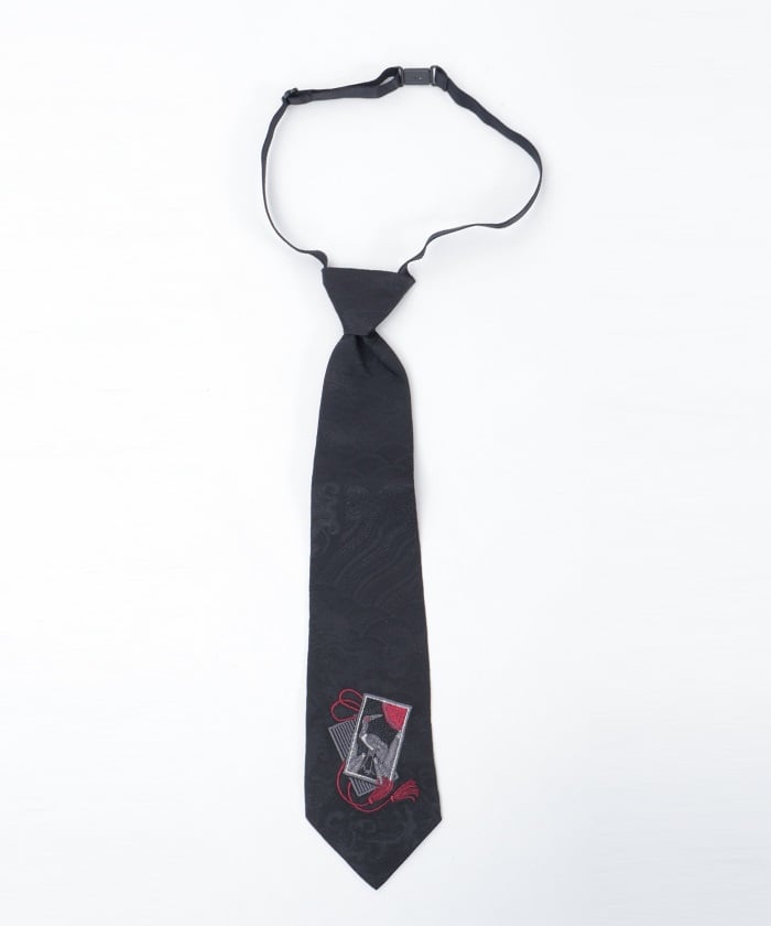 Hanafuda Embroidery Necktie