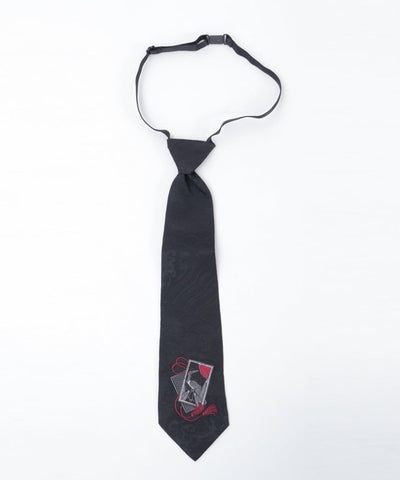 Hanafuda Embroidery Necktie