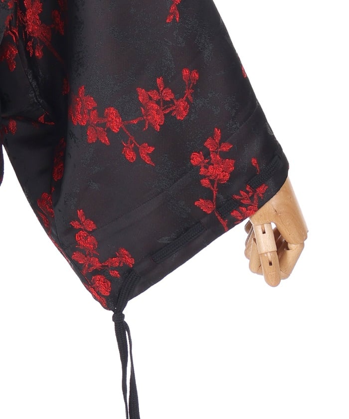 Flower Pattern Jacquard Haori