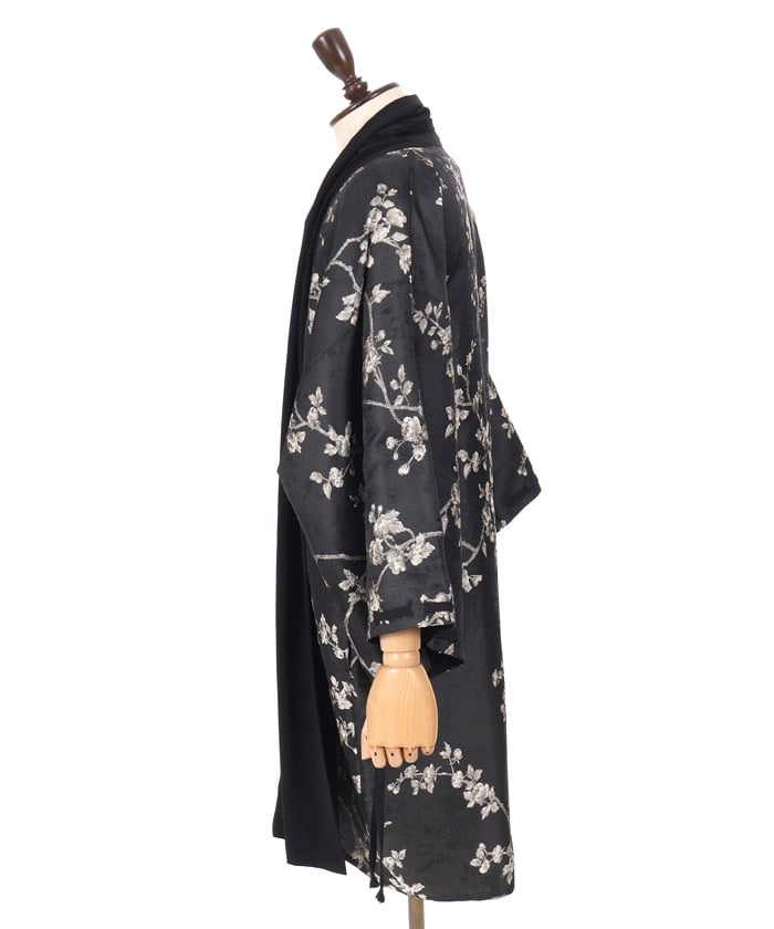 Flower Pattern Jacquard Haori