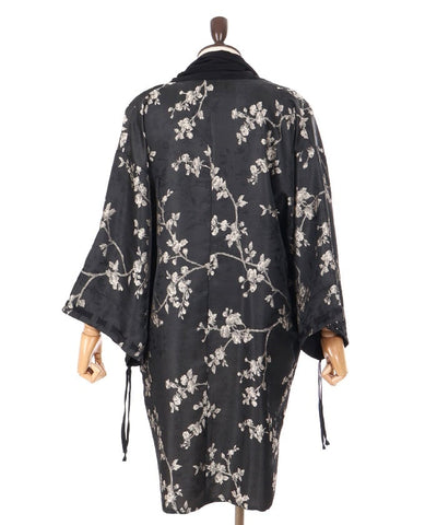 Flower Pattern Jacquard Haori