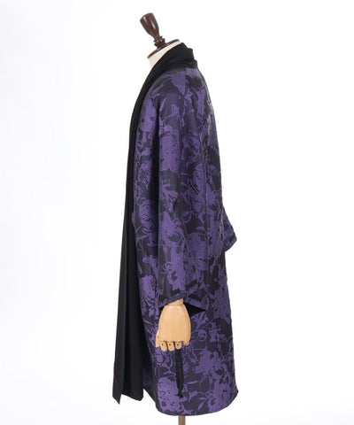 Flower Pattern Jacquard Haori