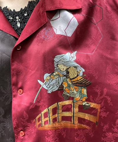 Benkei & Ushiwakamaru Kimono Sleeve Shirt