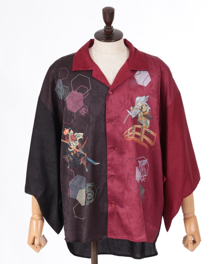 Benkei & Ushiwakamaru Kimono Sleeve Shirt