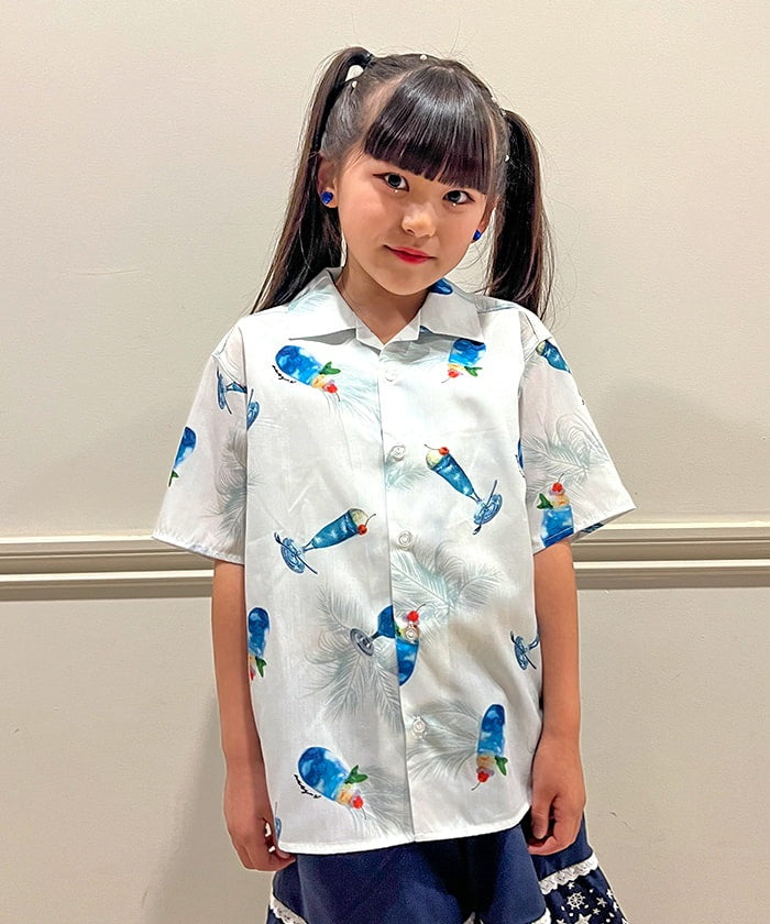 Kids / Blue Hawaii Aloha Shirt