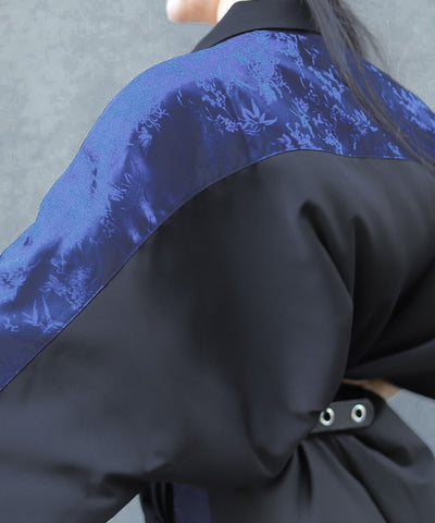 Higanbana Embroidery Short Sleeve Shirt