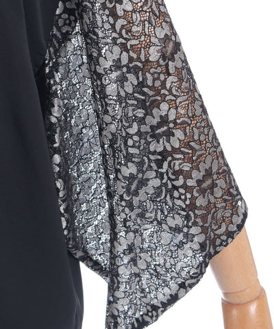 Lace Panel Japanese Sleeve Shirt