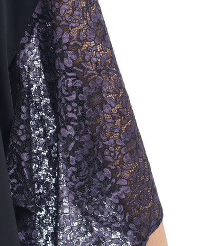 Lace Panel Japanese Sleeve Shirt