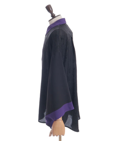 Kongou Rikishi Print Japanese Sleeve Shirt