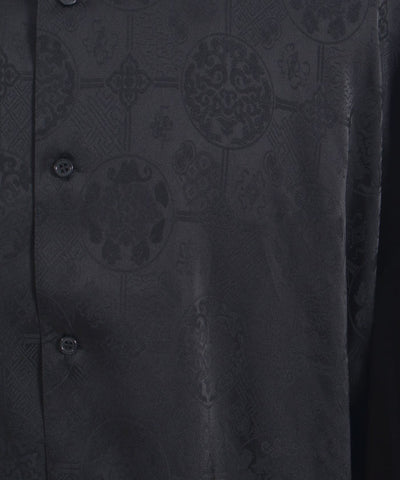 Kongou Rikishi Print Japanese Sleeve Shirt