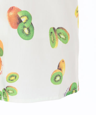 Kids/Kiwi Print Aloha Shirt