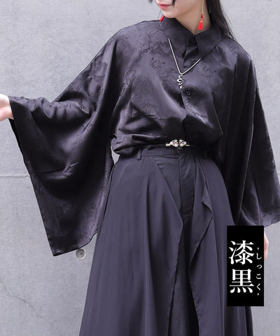 Jacquard 7/10 Japanese Sleeve Shirt