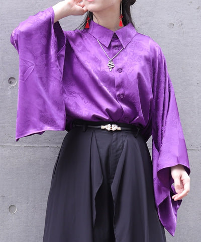 Jacquard 7/10 Japanese Sleeve Shirt