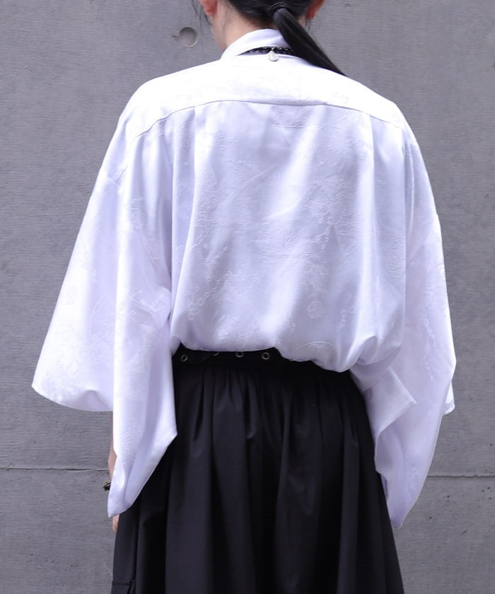 Jacquard 7/10 Japanese Sleeve Shirt