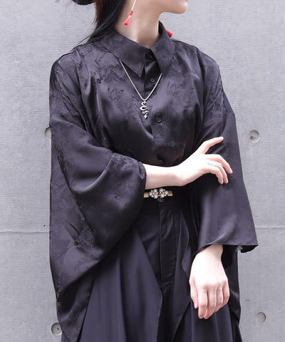 Jacquard 7/10 Japanese Sleeve Shirt