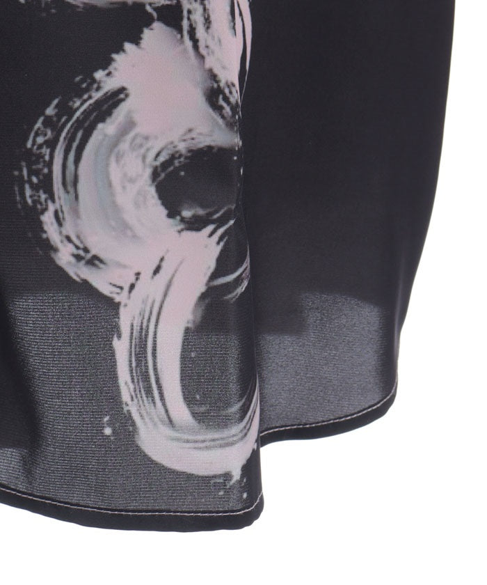 Rising Dragon Print Short Sleeve Shirt