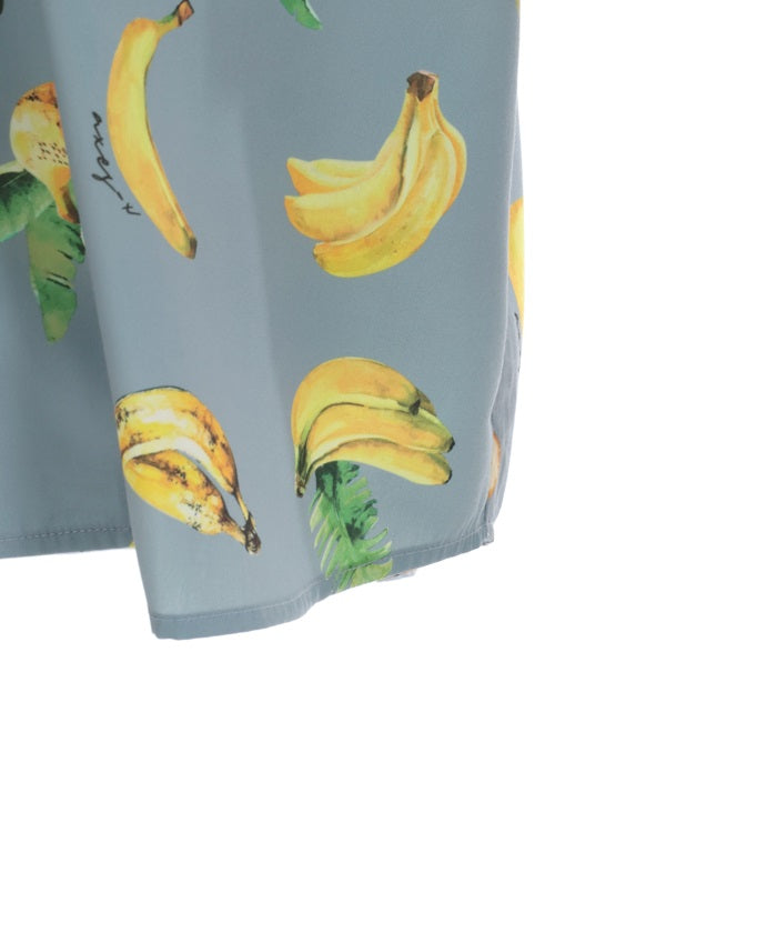 Banana Pattern Aloha Shirt