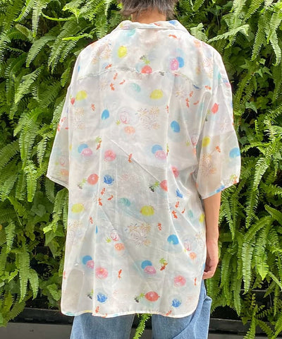 Ennichi Water Balloon Pattern Shirt