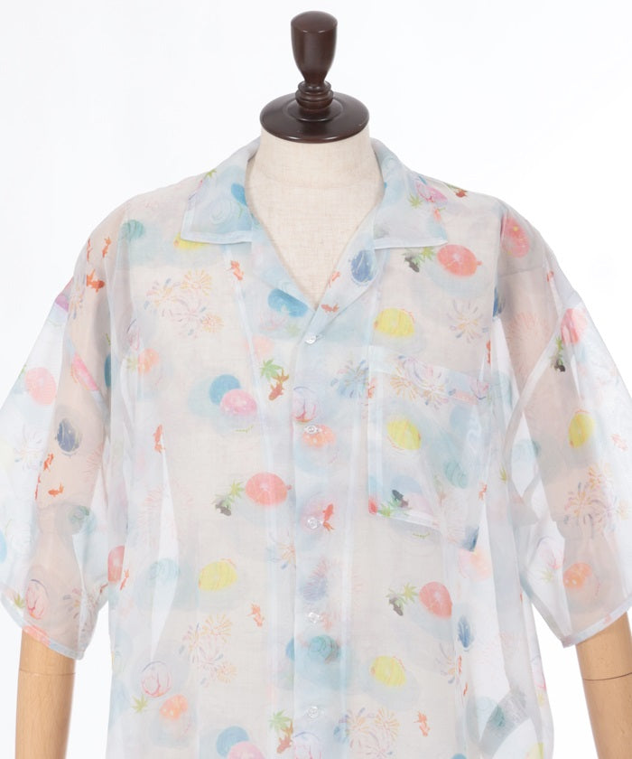 Ennichi Water Balloon Pattern Shirt