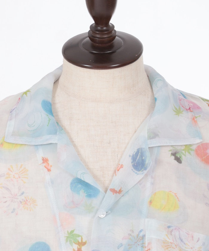 Ennichi Water Balloon Pattern Shirt