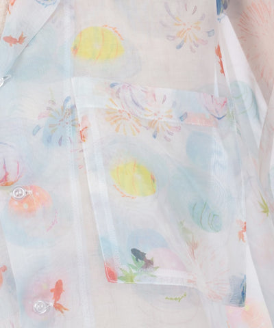 Ennichi Water Balloon Pattern Shirt