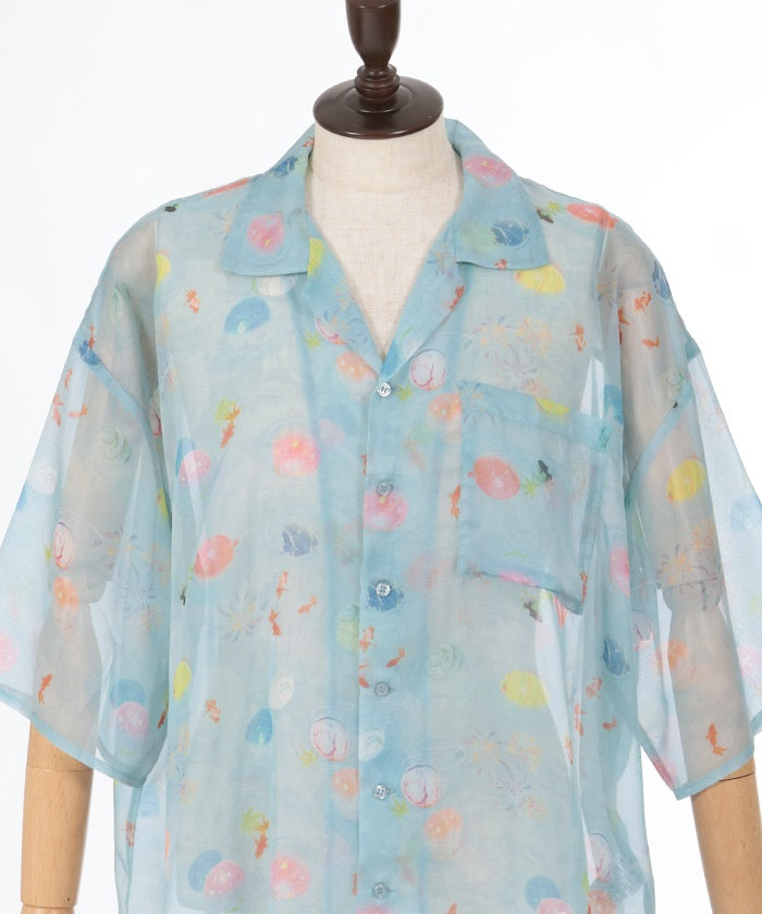 Ennichi Water Balloon Pattern Shirt