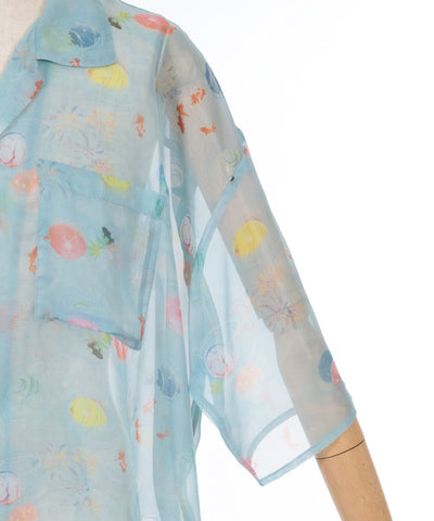 Ennichi Water Balloon Pattern Shirt