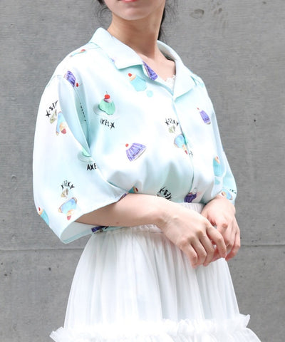 Jelly Print Aloha Shirt